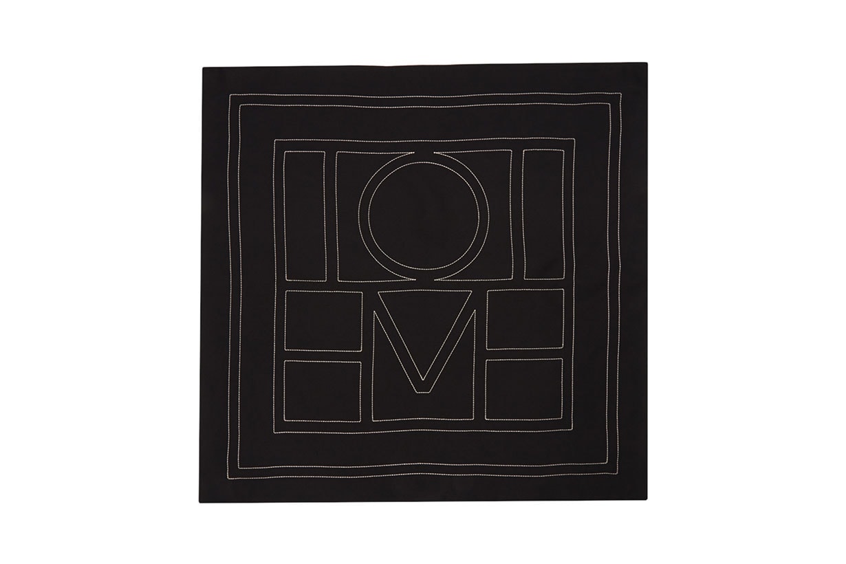 Black Silk Pantelleria Scarf