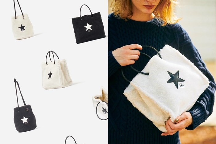 冬天非它莫屬,Converse Tokyo 這只星星毛絨手袋實在惹人愛!
