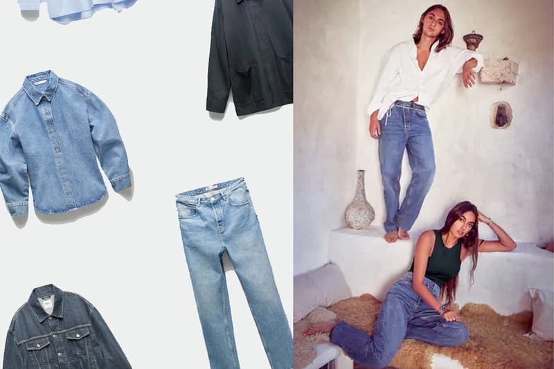 zara unisex denim collection same size 2020