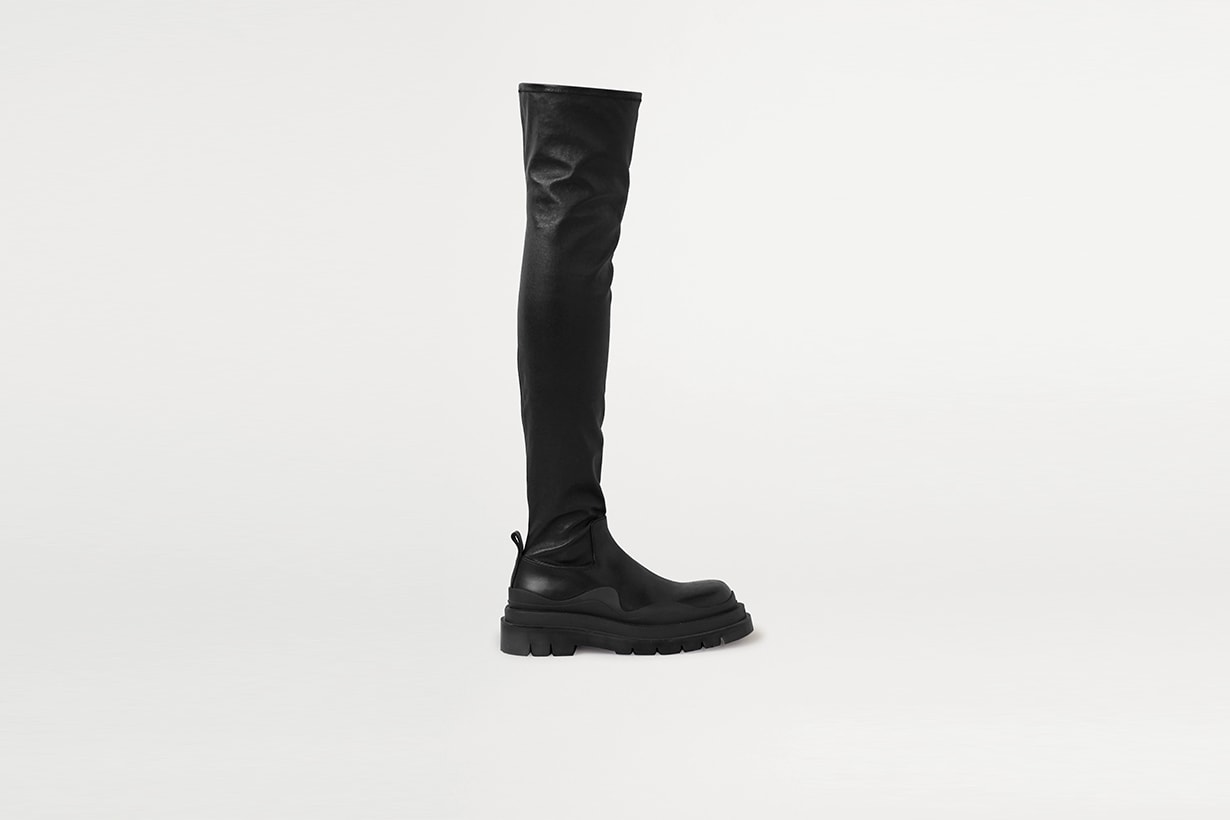 knee high boots Korean instagram fashion blogger shoes 2020fw