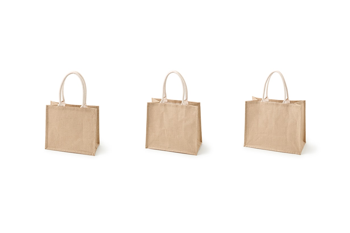 Muji jute shopping bag tote bag taiwan release