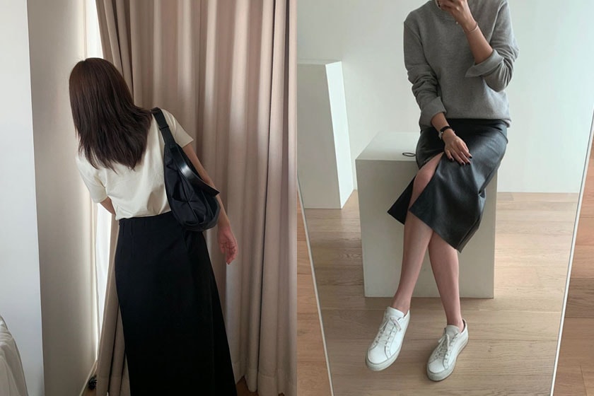 leather skirt trends 2020 fw fashion bloggers