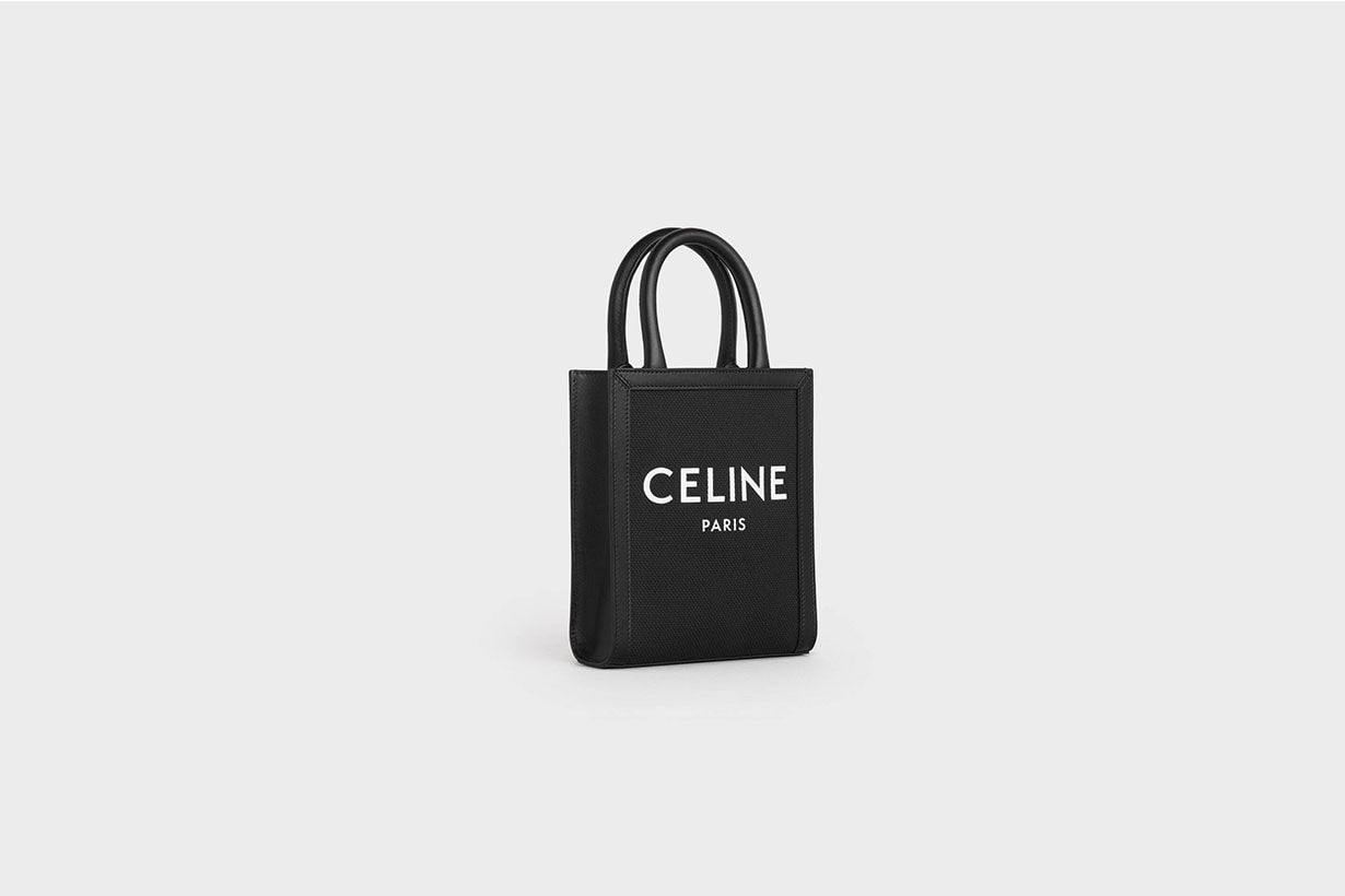 celine mini vertical cabas black handbags 2020