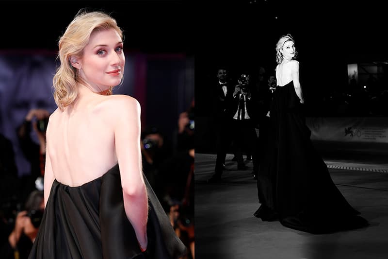 Elizabeth Debicki Tenet SCHIAPARELLI dress Venice Film Festival 2019