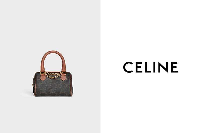celine Triomphe Canvas mini bag 2020