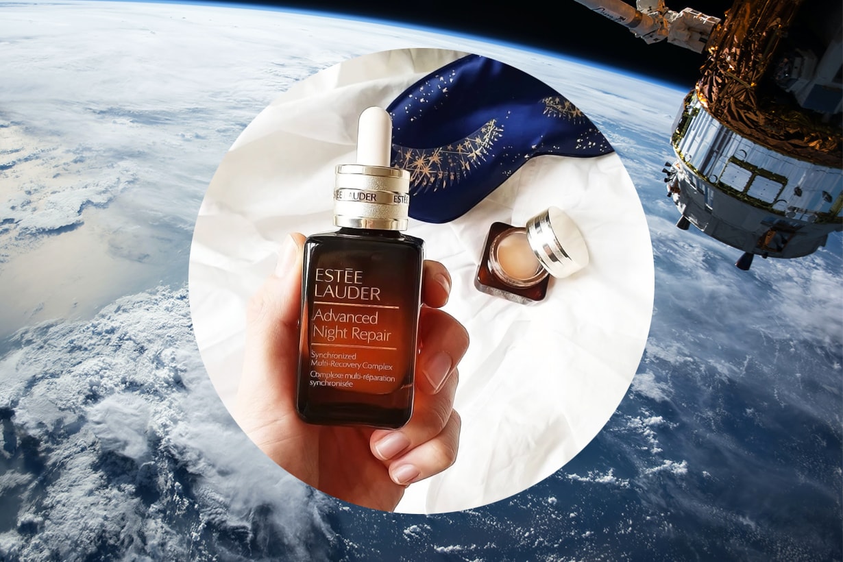 Estēe Lauder Advanced Night Repair NASA International Space Station Space Shooting Charity Skincare