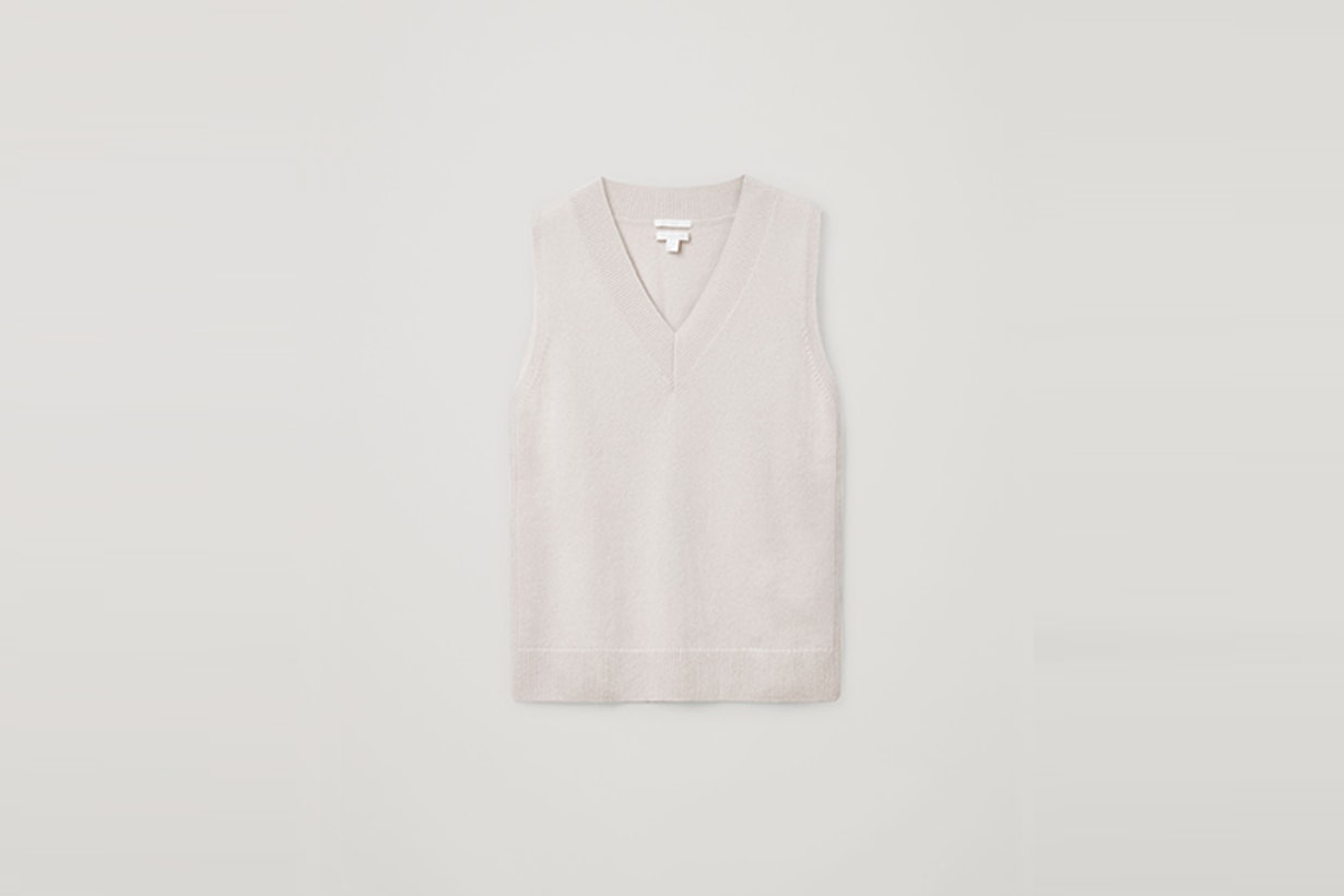 cos core by essentials 2020 fw minimal sustainable knitwear sweaters coats dresses