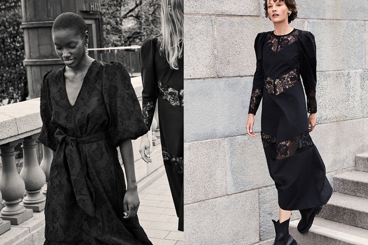 H&M Fall 2020 fashion collection lace dresses