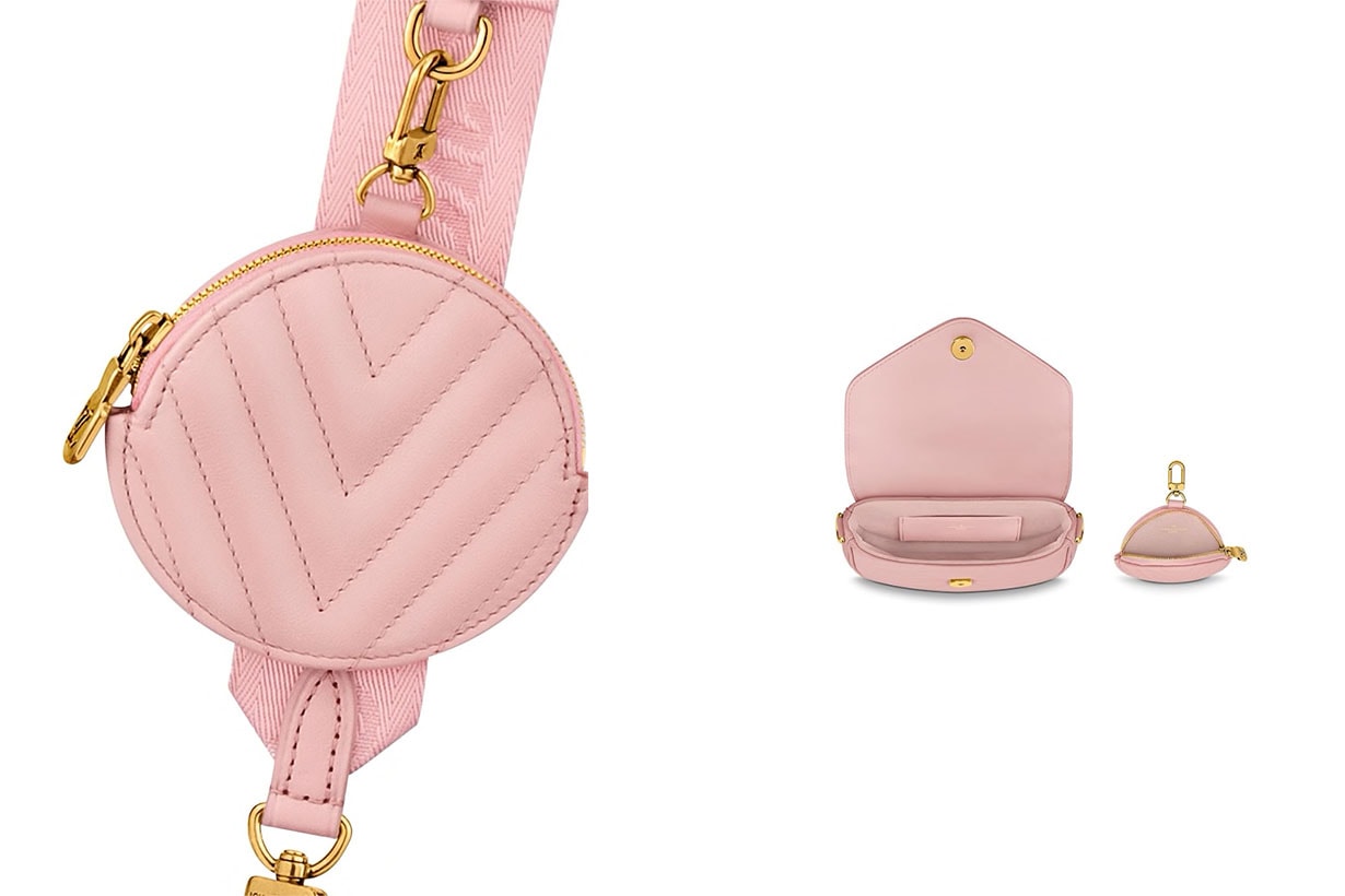 Louis Vuitton New Wave Multi Pochette handbags rose ballerine