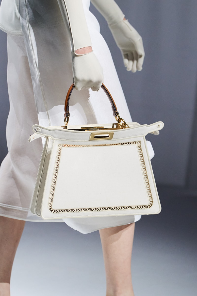 Fendi 2021ss Milan fashion week handbags accessories collection Silvia Venturini Fendi 
