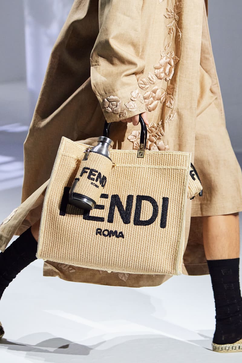 Fendi 2021ss Milan fashion week handbags accessories collection Silvia Venturini Fendi 