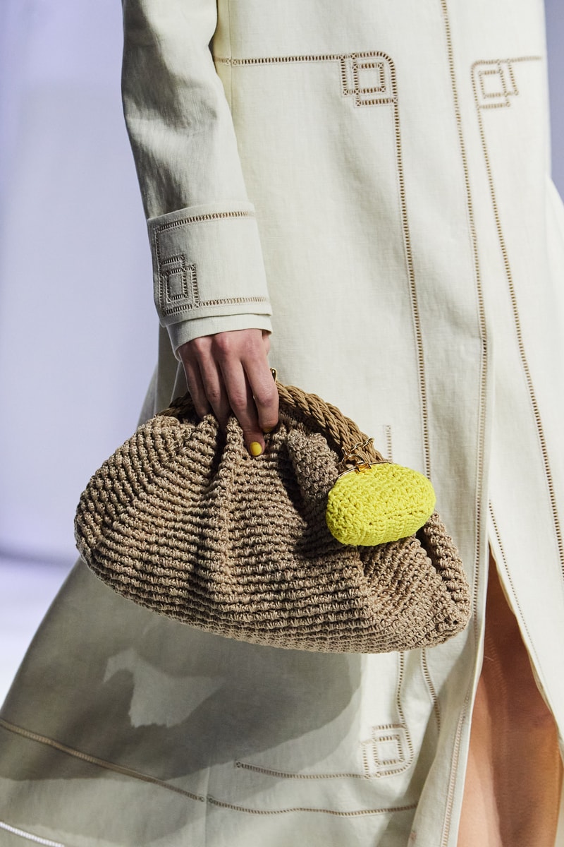 Fendi 2021ss Milan fashion week handbags accessories collection Silvia Venturini Fendi 