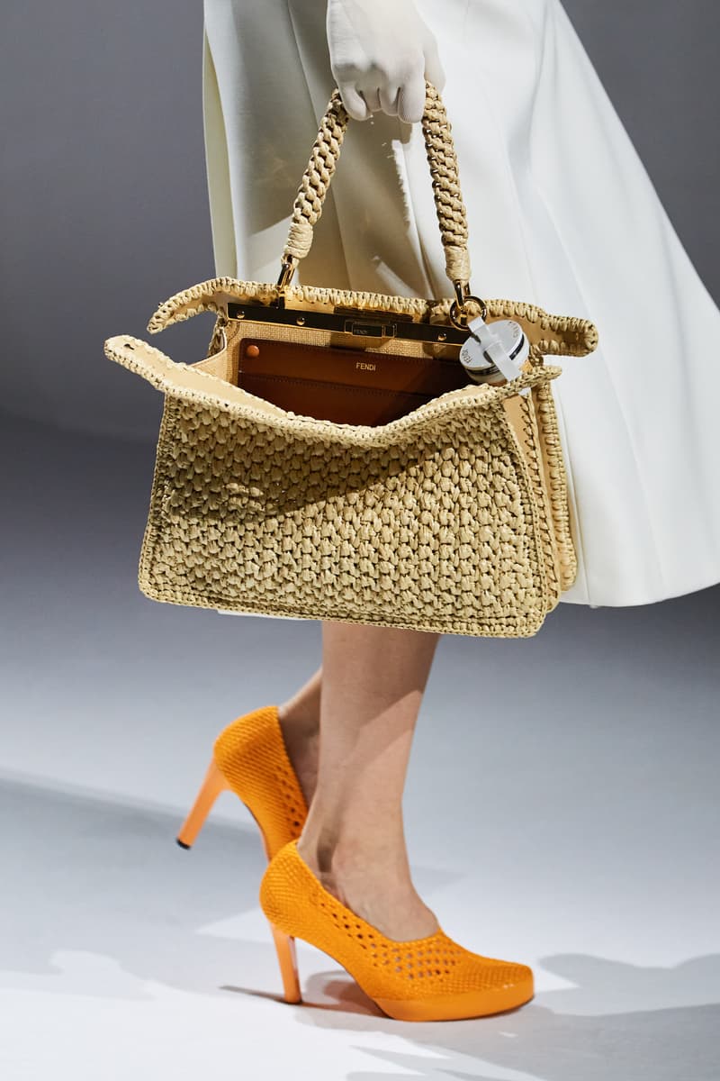 Fendi 2021ss Milan fashion week handbags accessories collection Silvia Venturini Fendi 