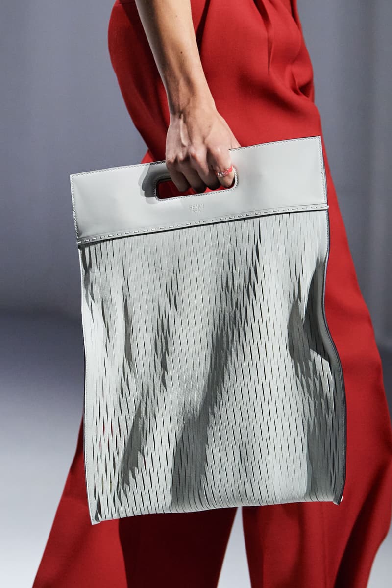 Fendi 2021ss Milan fashion week handbags accessories collection Silvia Venturini Fendi 