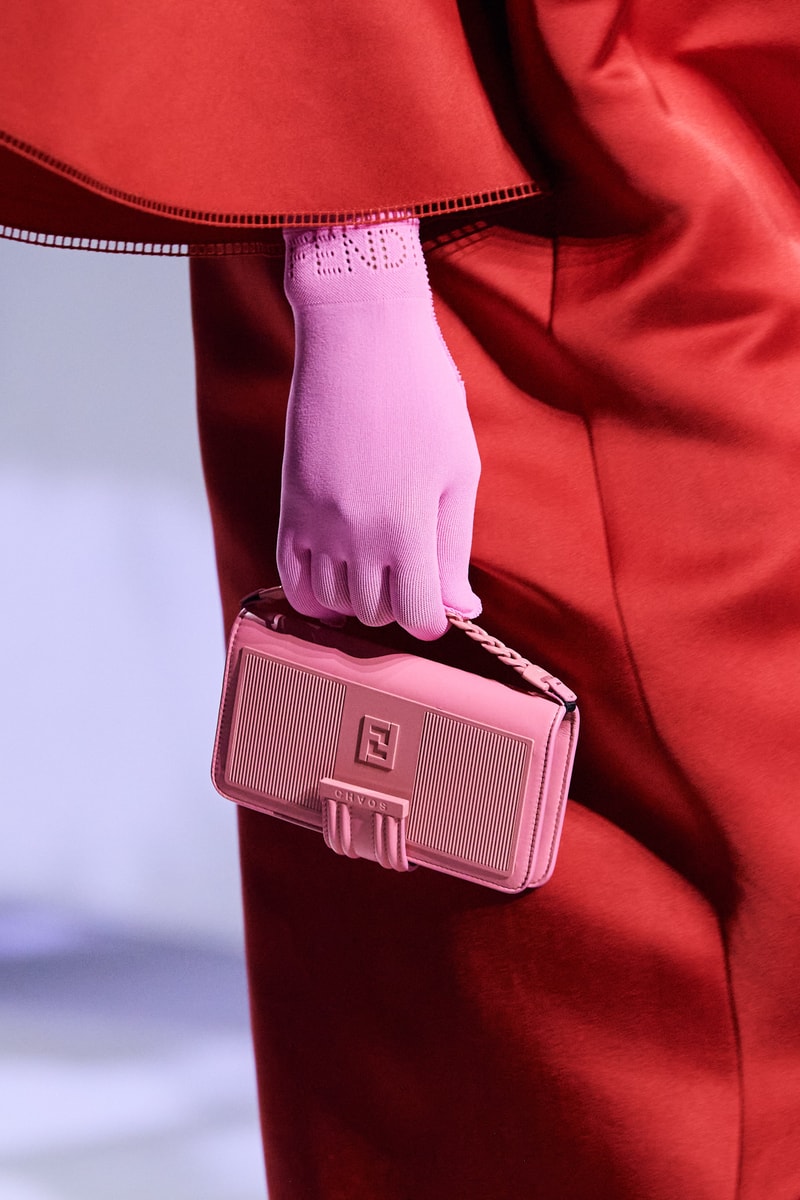 Fendi 2021ss Milan fashion week handbags accessories collection Silvia Venturini Fendi 