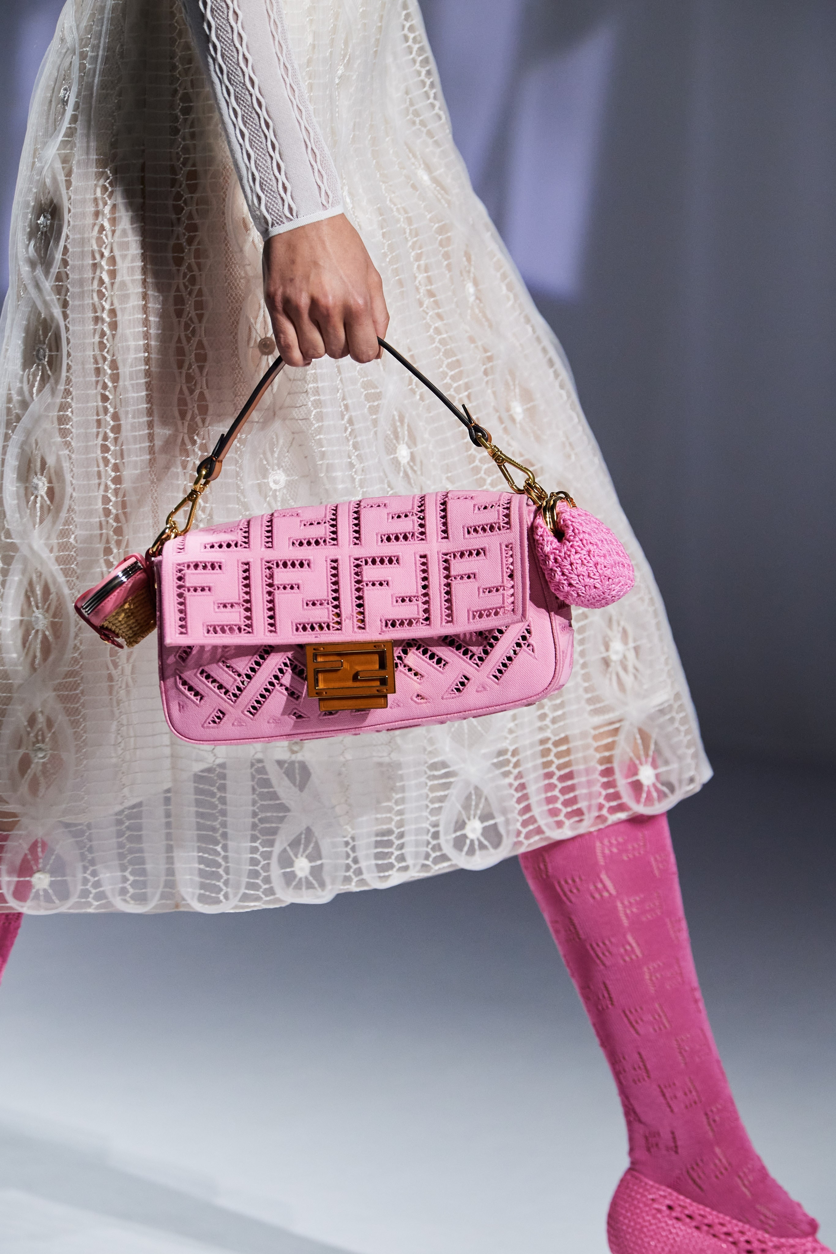 Fendi 2021ss Milan fashion week handbags accessories collection Silvia Venturini Fendi 