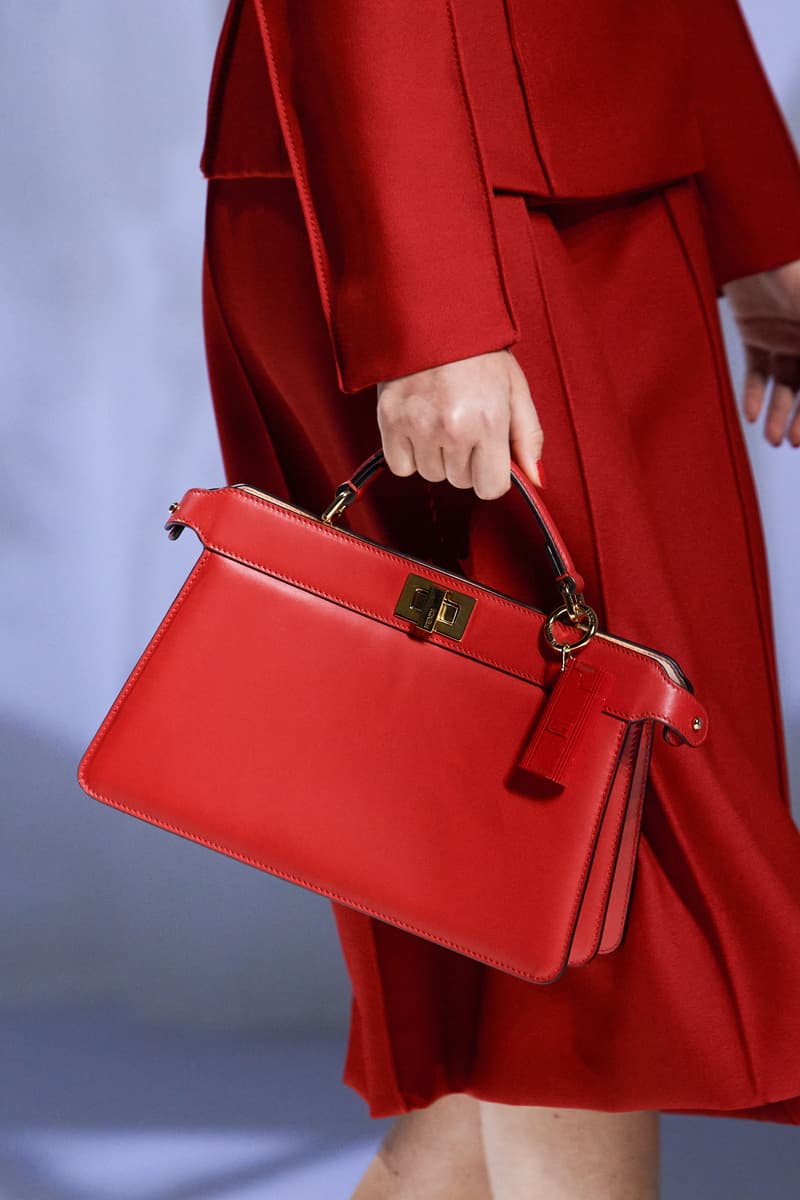 Fendi 2021ss Milan fashion week handbags accessories collection Silvia Venturini Fendi