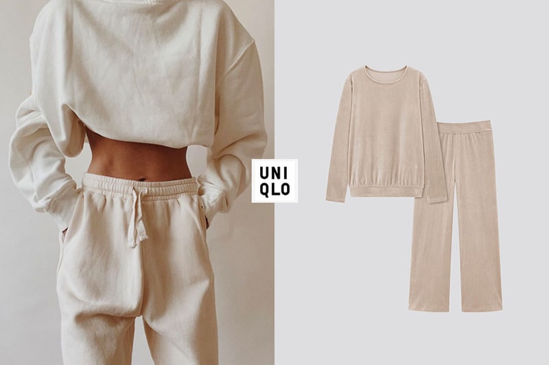Uniqlo women pajamas 2020fw lifestyle