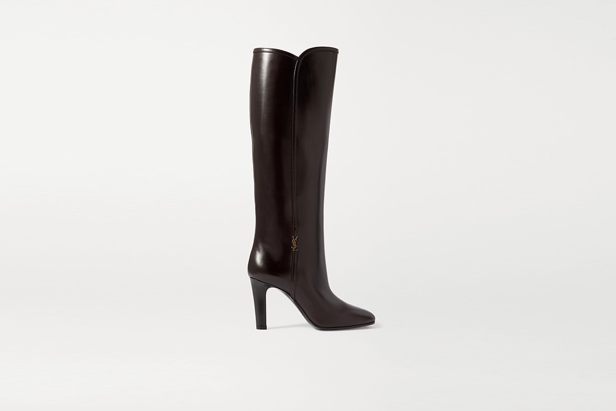 knee high boots Korean instagram fashion blogger shoes 2020fw