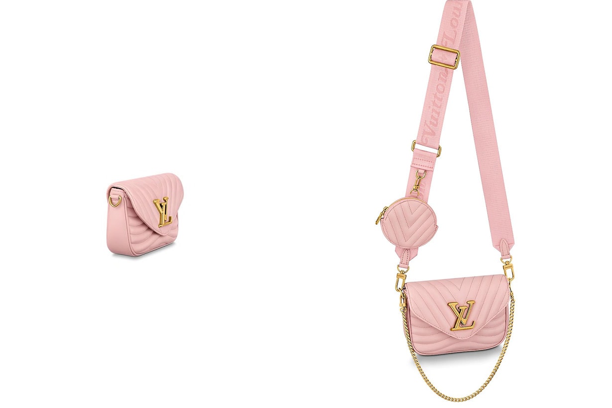 Louis Vuitton New Wave Multi Pochette handbags rose ballerine