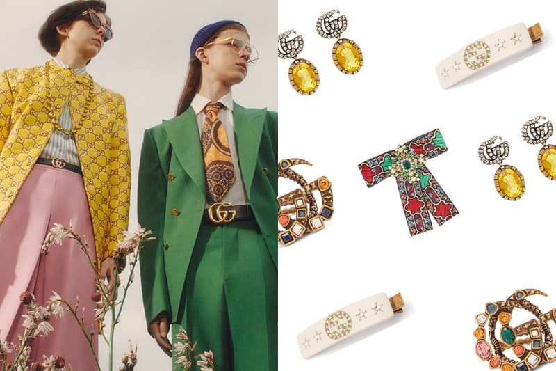 Gucci Accessories Earrings Rings Bracelet Necklace Hat Eyeglasses Brooch Hair Accessories Hair Clips fashion items