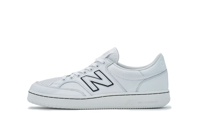 comme des garcons homme new balance pro court cup sneaker fw20