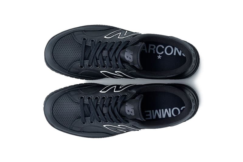 comme des garcons homme new balance pro court cup sneaker fw20