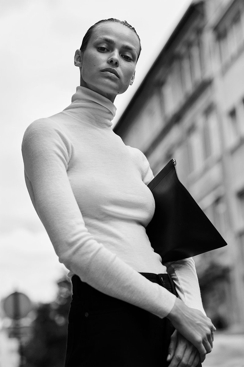 cos core by essentials 2020 fw minimal sustainable knitwear sweaters coats dresses