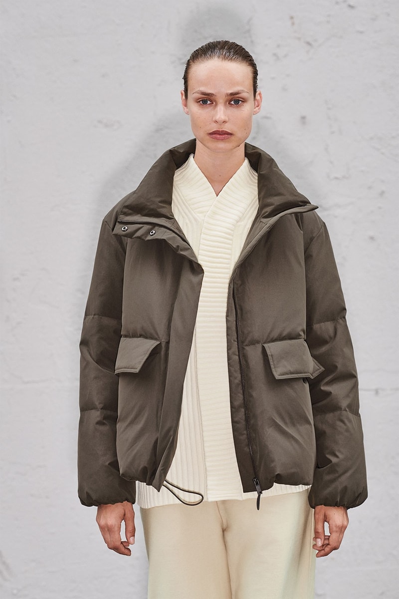 cos core by essentials 2020 fw minimal sustainable knitwear sweaters coats dresses
