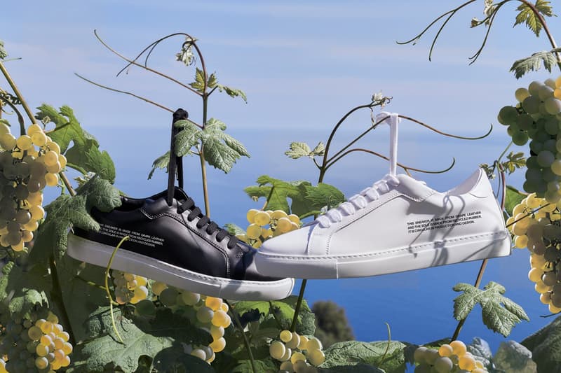 Pangaia sustainability Environmental Friendly White Black Sneakers