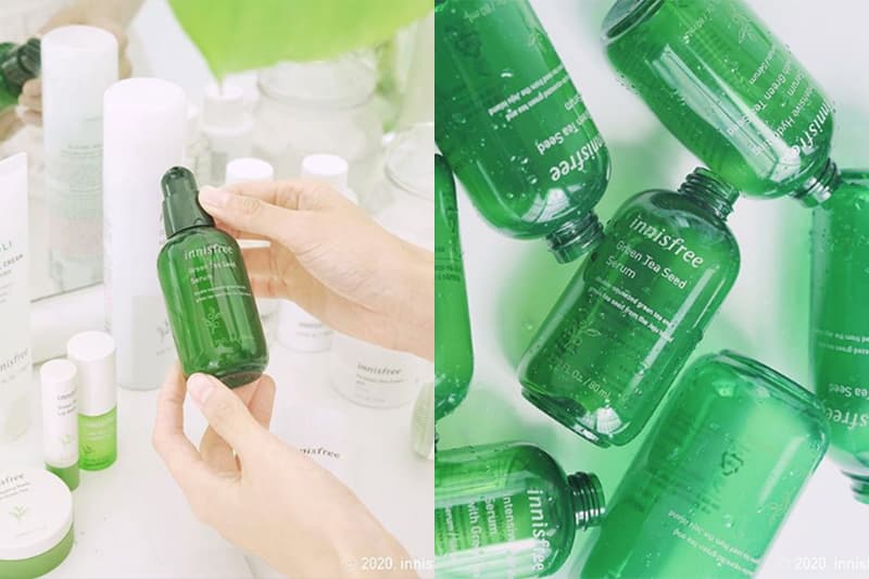 Innisfree green tea seed serum correct way to use