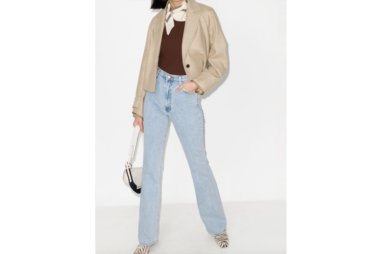 J Brand Runway 1219 High-Rise Flared Jeans