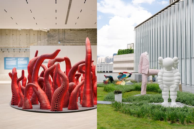 K11 Musea hong kong kaws yayoi art centre where