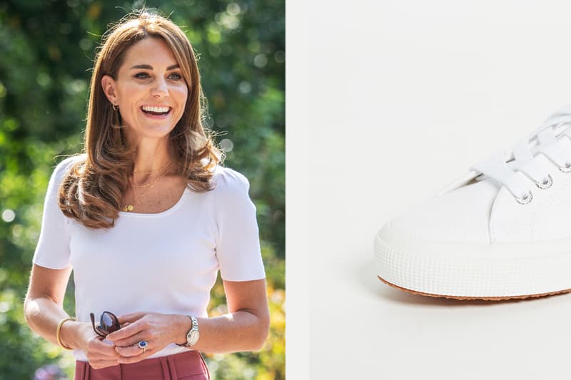 kate middleton superga sneakers lauren Marks & Spencer style item