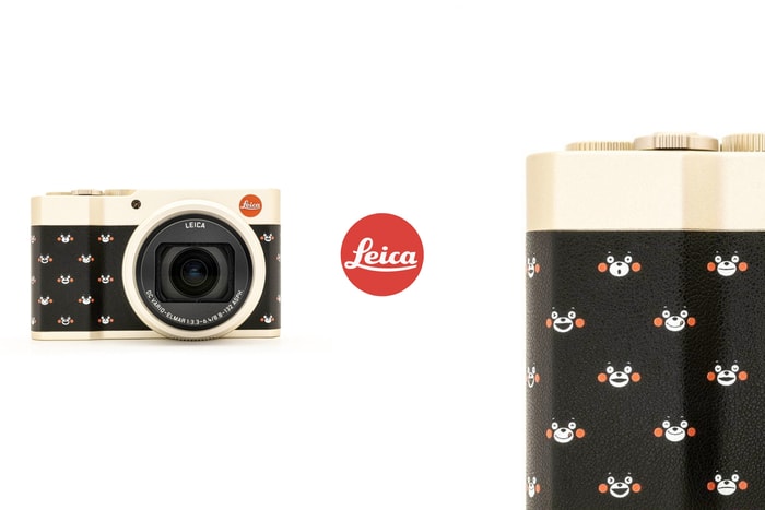 皮質機身印上了滿滿的 KUMA 熊表情包,這個聯乘可能是最難入手的 Leica 了!