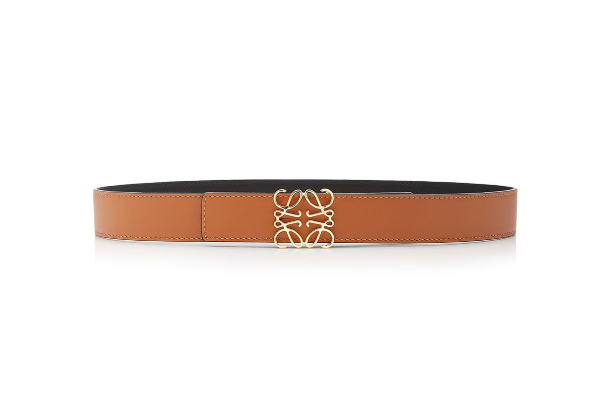 Loewe Anagram Leather Belt