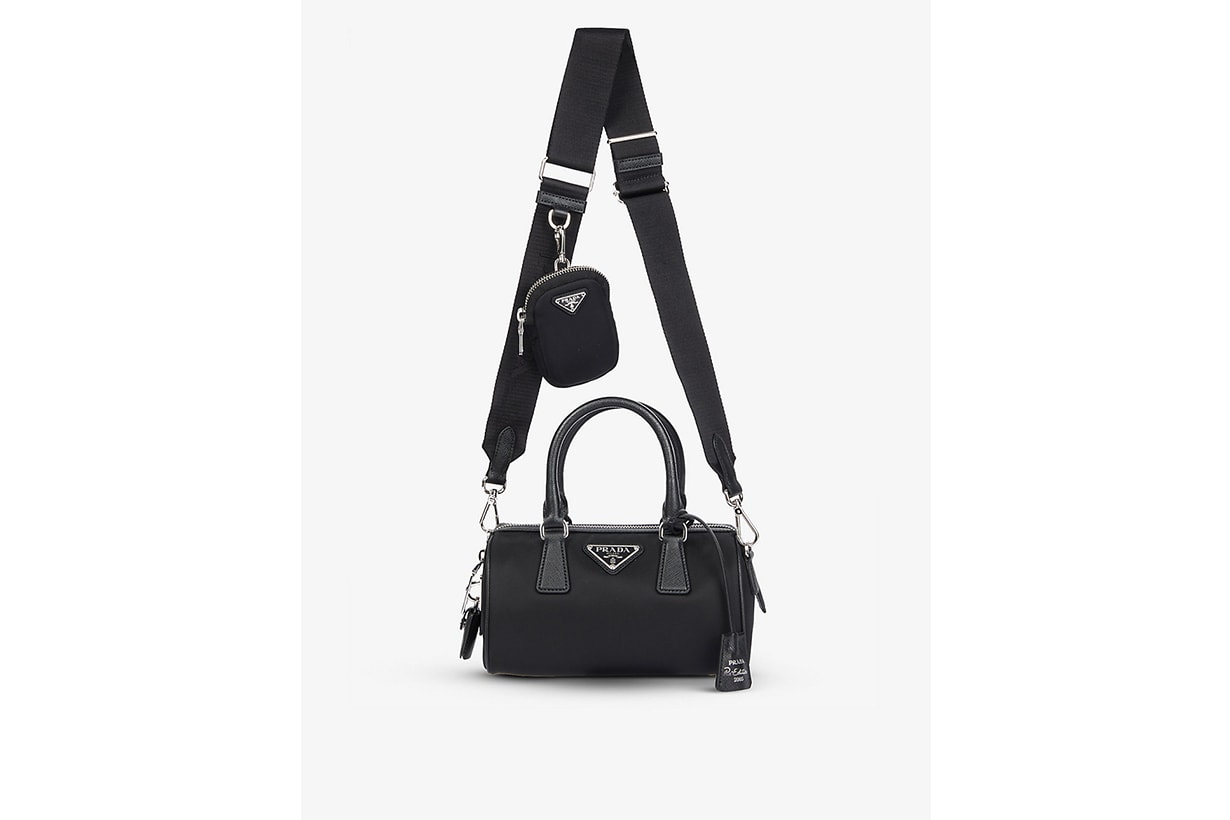prada best selling recycled nylon handbags