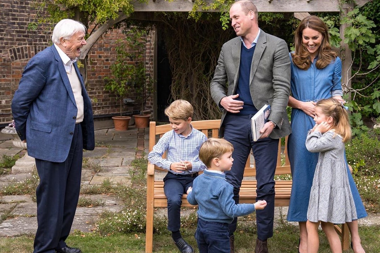 Prince William Kate Middleton Prince George Princess Charlotte Prince Louis British Royal family Gabriela Hearst Zara
