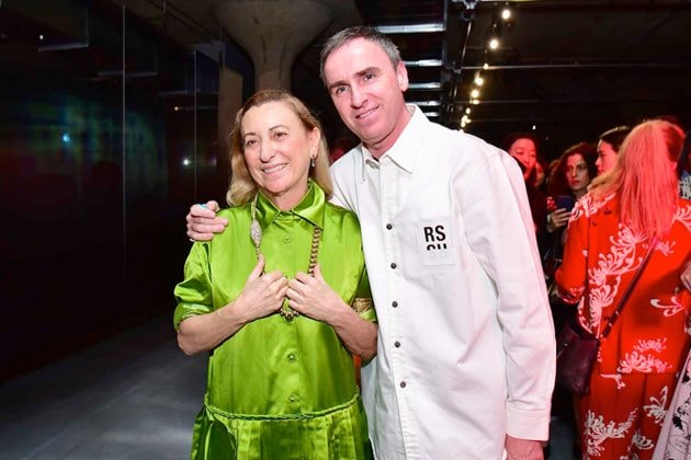 raf simons launch women first collection 2021 ss when