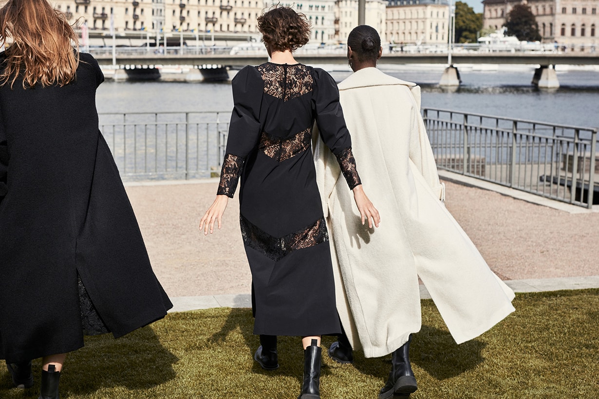 H&M Fall 2020 fashion collection lace dresses