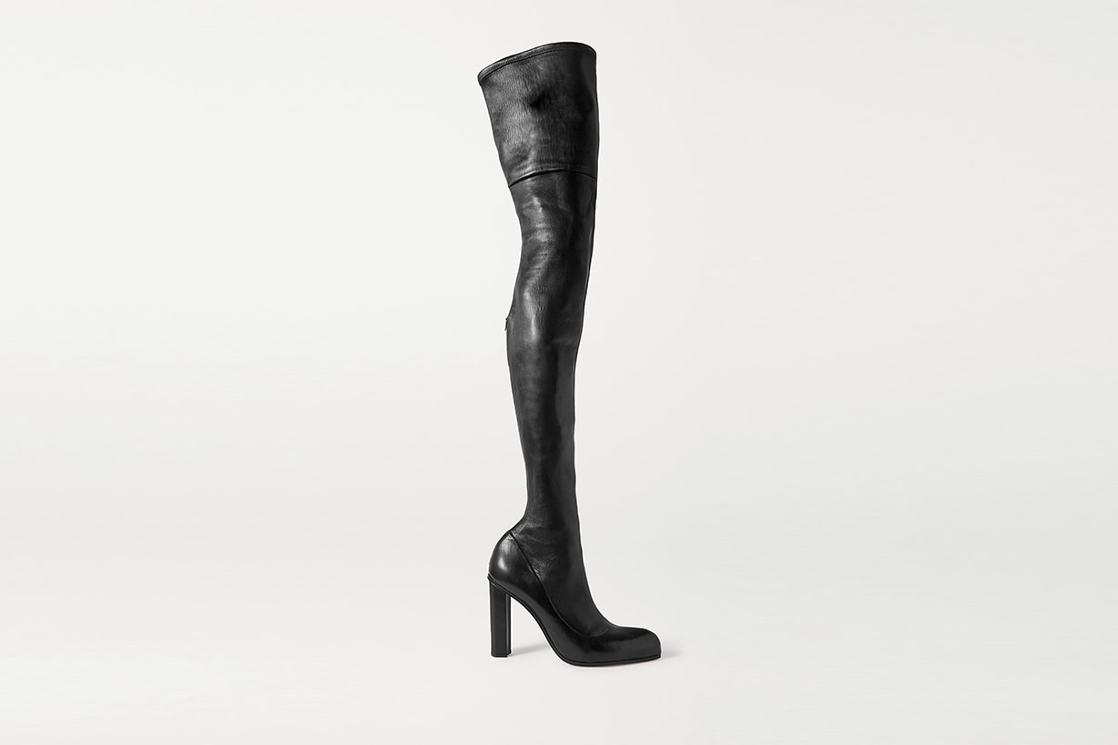 knee high boots Korean instagram fashion blogger shoes 2020fw