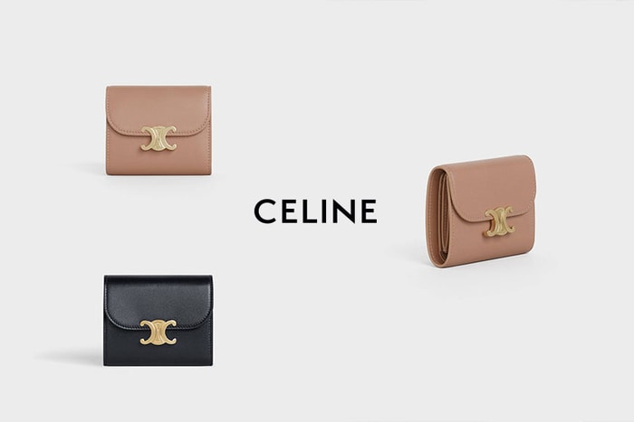 Celine 新上架迷你翻蓋銀包，等於買到縮小版 Triomphe 手袋！