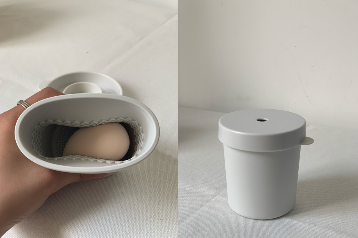muji beauty blender clean box lifestyle make up