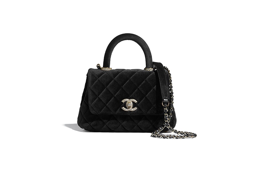 chanel fw20 mini coco flap handbags