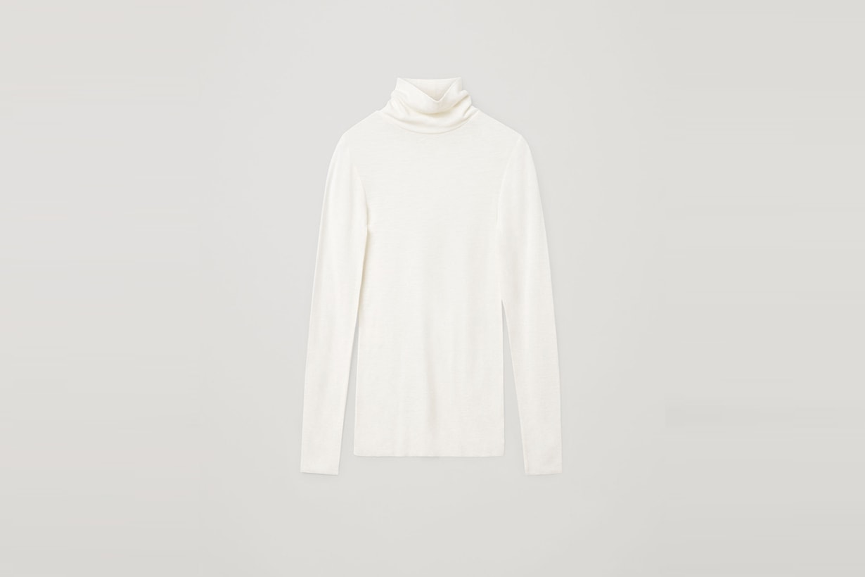 cos core by essentials 2020 fw minimal sustainable knitwear sweaters coats dresses