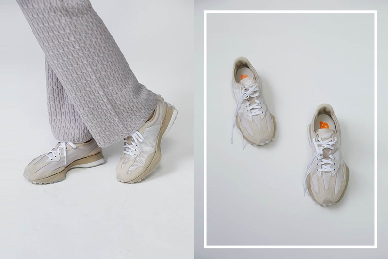 SNIDEL x New Balance 327 sneaker collaboraion 2020