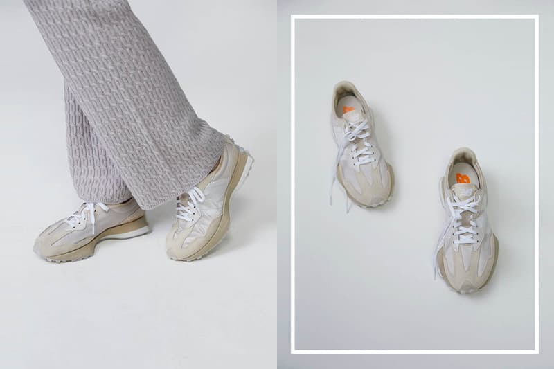 SNIDEL x New Balance 327 sneaker collaboraion 2020