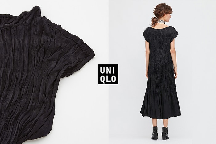 Uniqlo 細摺洋裝一上架便成熱賣單品,不只穿著舒適還超修身!