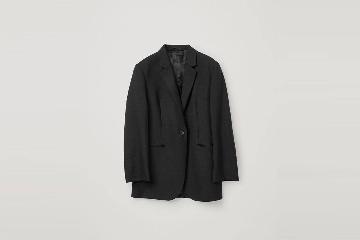 cos core by essentials 2020 fw minimal sustainable knitwear sweaters coats dresses