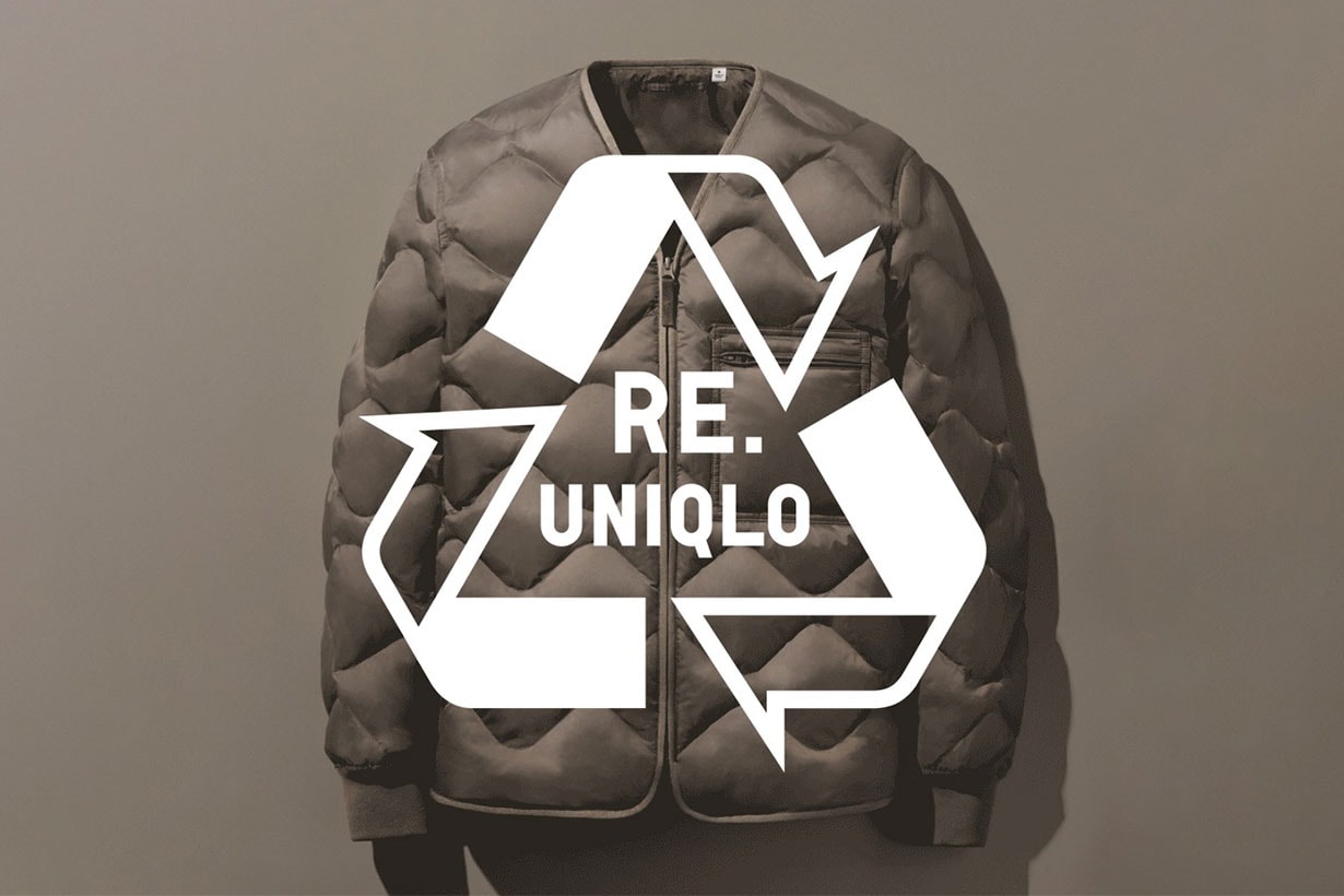 UNIQLO 100-percent recycled down jacket